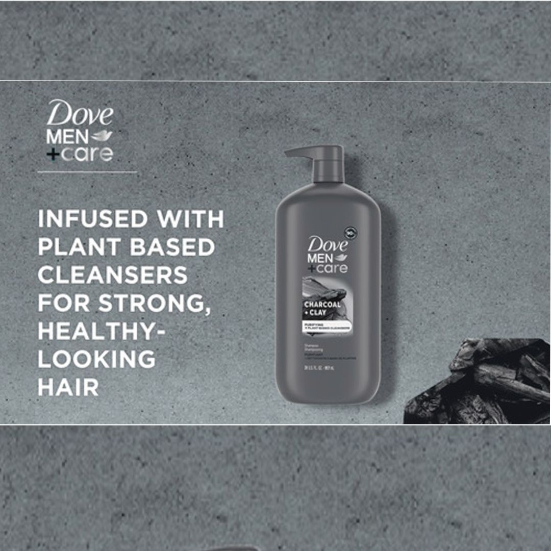 DOVE MEN + CARE CHARCOAL+ CLAY (887ML)