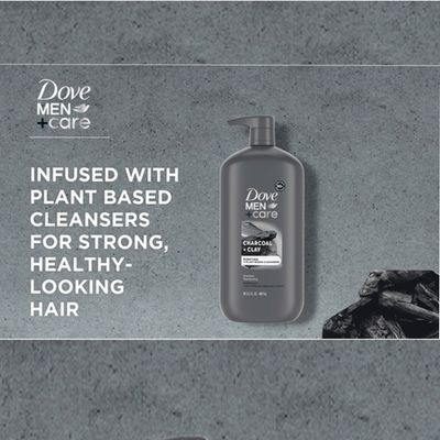 DOVE MEN + CARE CHARCOAL+ CLAY (887ML)