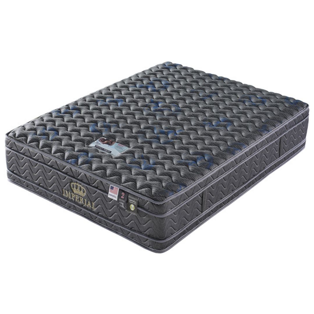 IMP-QUEEN-DUALET-HEART BEAT-REENFORCEDSIPS BLACKPOINT MATTRESS