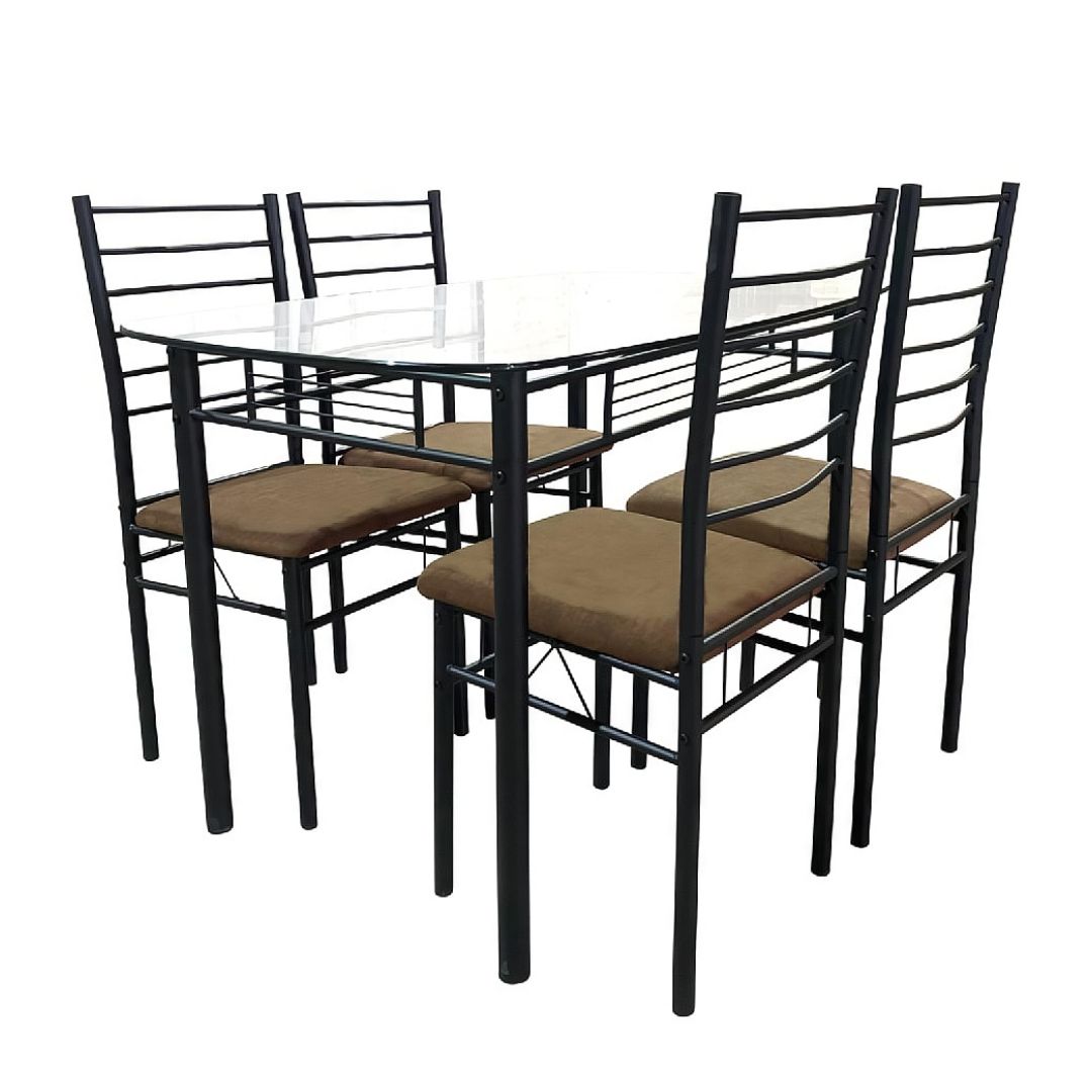 DS-031G DINNING TABLE 1+4 CHAIRS
