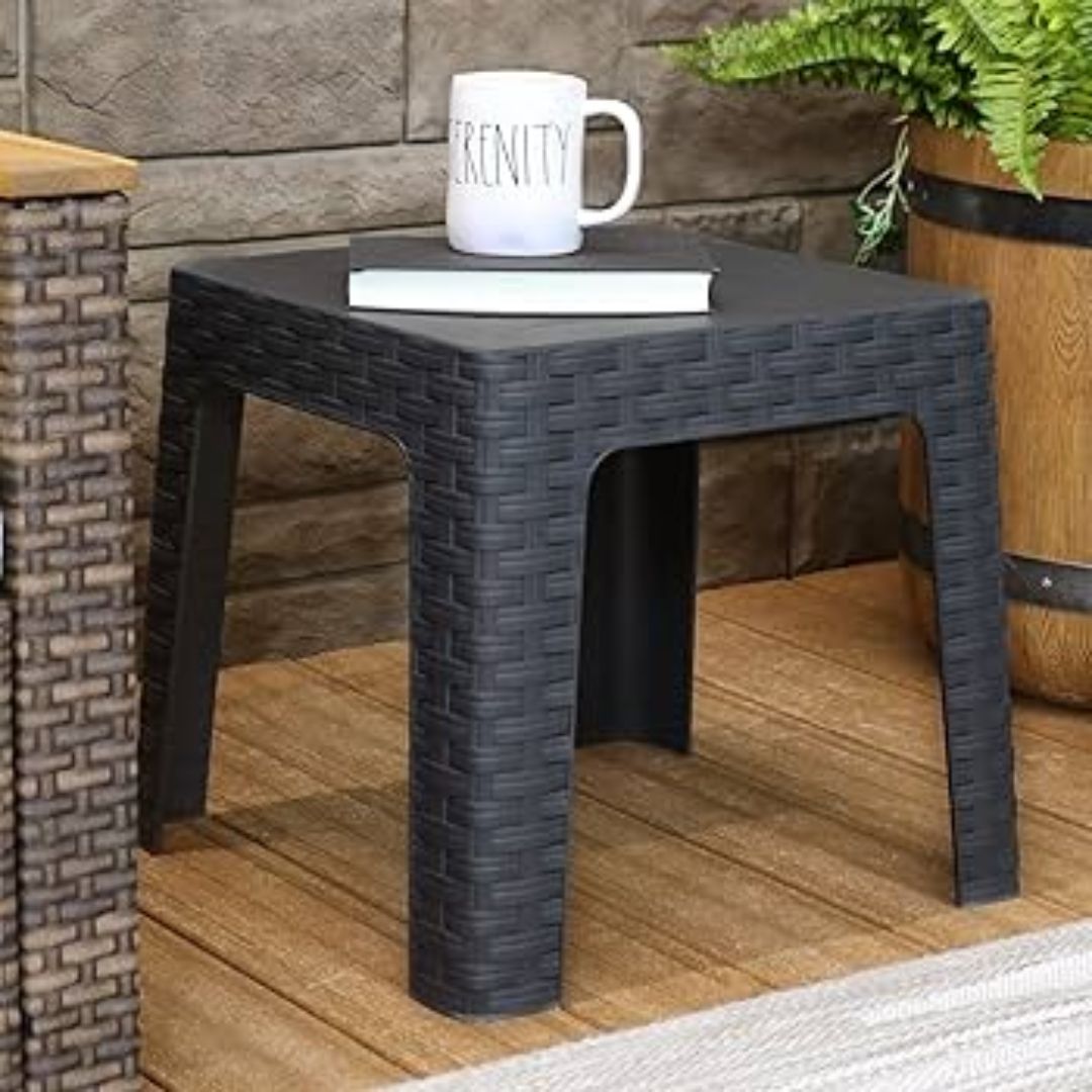 RATTAN TEA TABLE