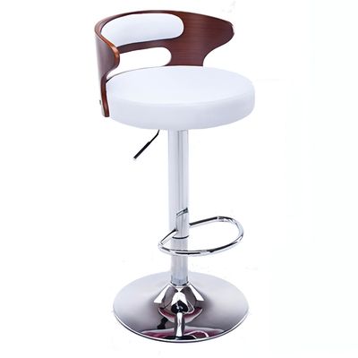 2-1018  BAR STOOL WHITE)