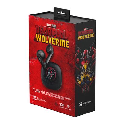 KTE-007MD Klip Xtreme - KTE-007MD - True wireless earphones - For Phone / For Portable electronics / For Tablet - Wireless - Marvel Deadpool