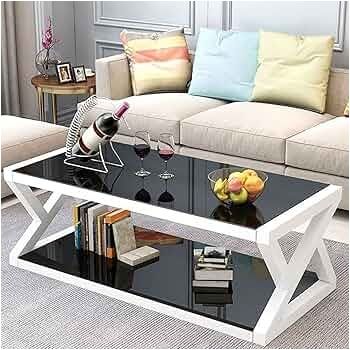 CT-B60-2 CENTER TABLE WITH WHITE LEGS