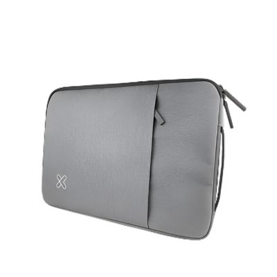 KNS-420GR Klip Xtreme - Notebook sleeve - 15.6&quot; - Polyester - Gray - with Pocket