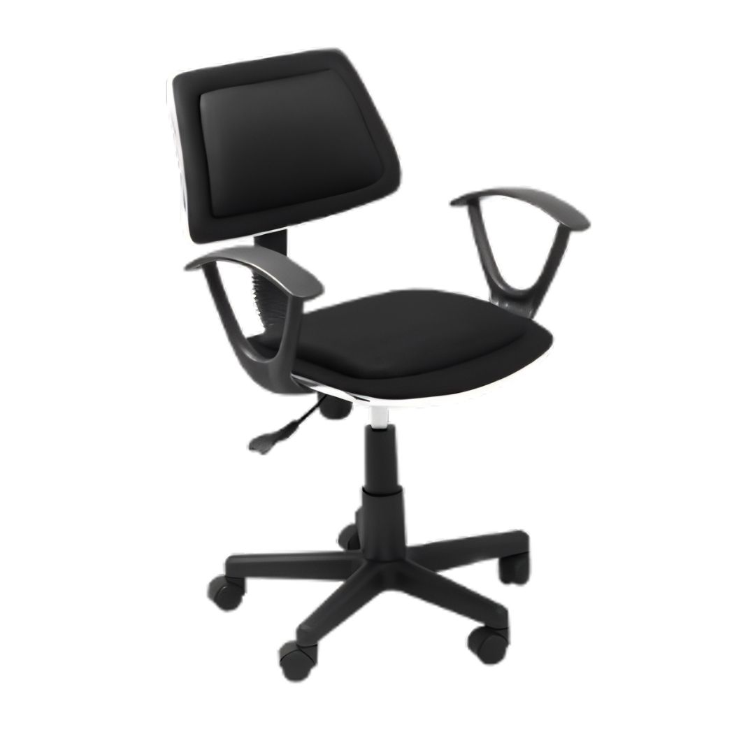 AM160GEN48 XTECH ROMA SECRETARIAL OFFICE CHAIR (BLACK)