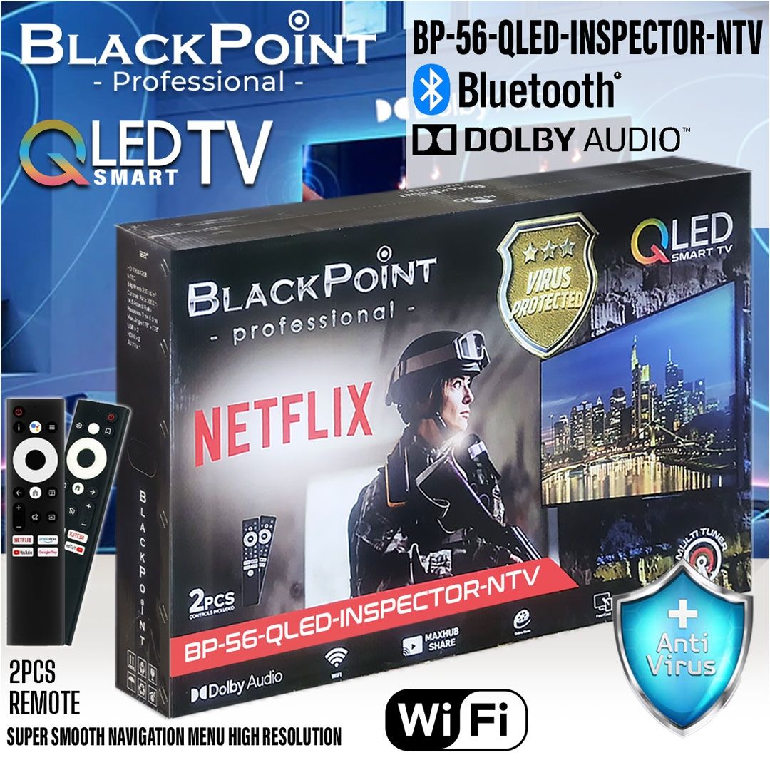 BP-56-QLED-INSPECTOR-NTV SECURED LED SMART TV