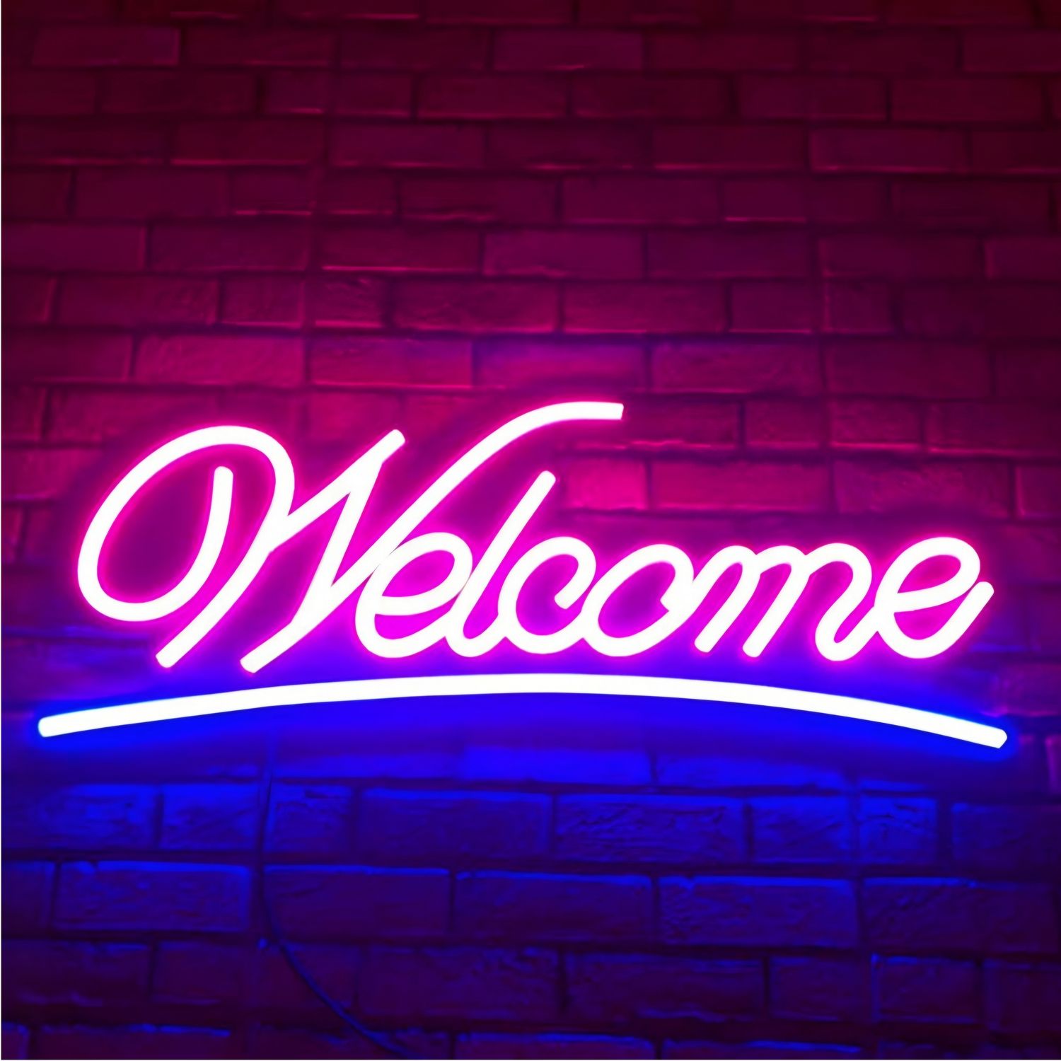 03A39 LED SIGN WELCOME