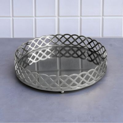 XL2525-2 VANITY TRAY (SILVER)