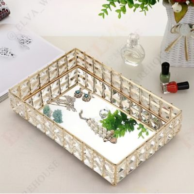 8678-8 GOLD VANITY TRAY
