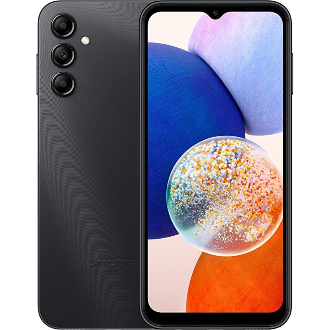 SAMSUNG Galaxy A14 A Series Cell Phone, 128GB w/Expandable Storage, Long Battery Life, 13MP Camera, 6.6&quot; Infinite Display Screen,2023, Black