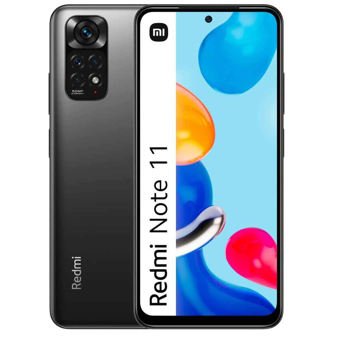 Xiaomi Redmi Note 11 4G 128GB + 4GB Factory Unlocked 6.43&quot; Quad Camera 50MP Night Mode