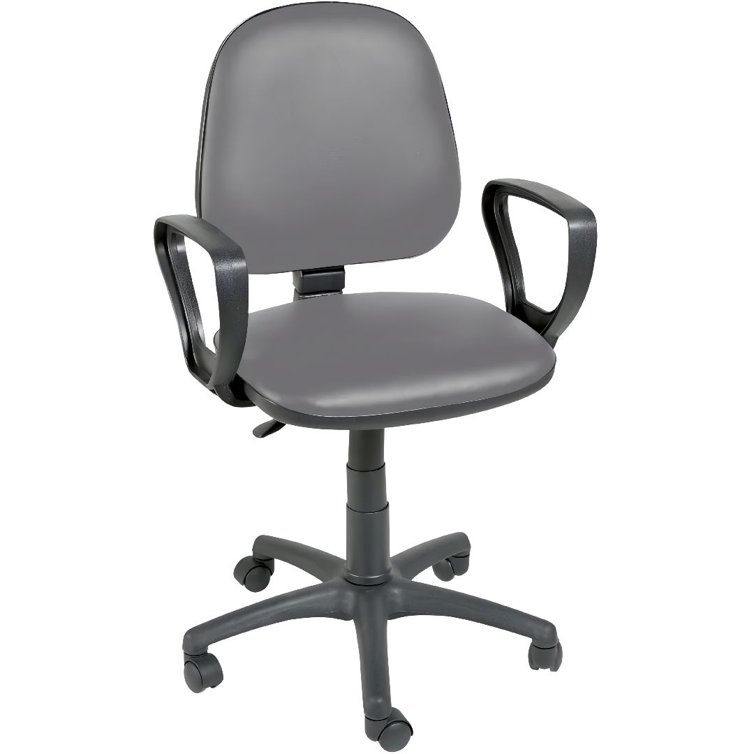 AM160GEN76 QZY-H4 BLACK  XTECH COMPUTER CHAIR W/ARM REST (BLACK)