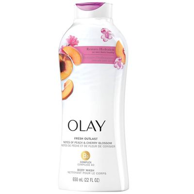 OLAY FRESH OUTLAST NOTES OF PEACH &amp; CHERRY BLOSSOM