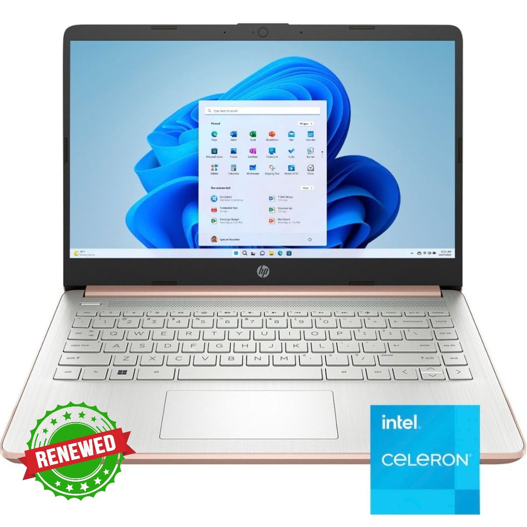 14-DQ6015DX 14&quot; HP LAPTOP 4GB/128GB (RENEWED)