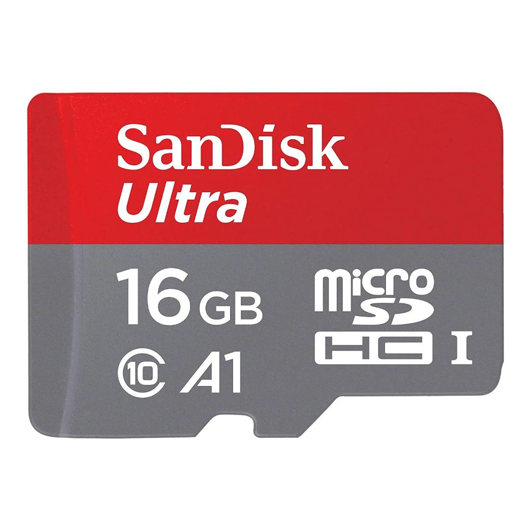SANDISK A1 16GB MEMORY CARD