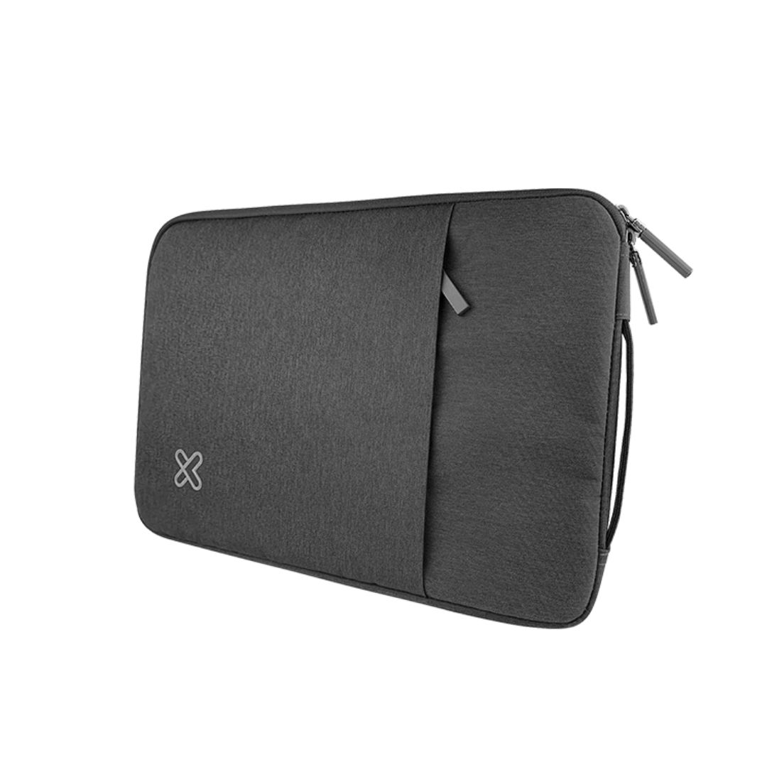 KNS-420GR Klip Xtreme - Notebook sleeve - 15.6&quot; - Polyester - Gray - with Pocket