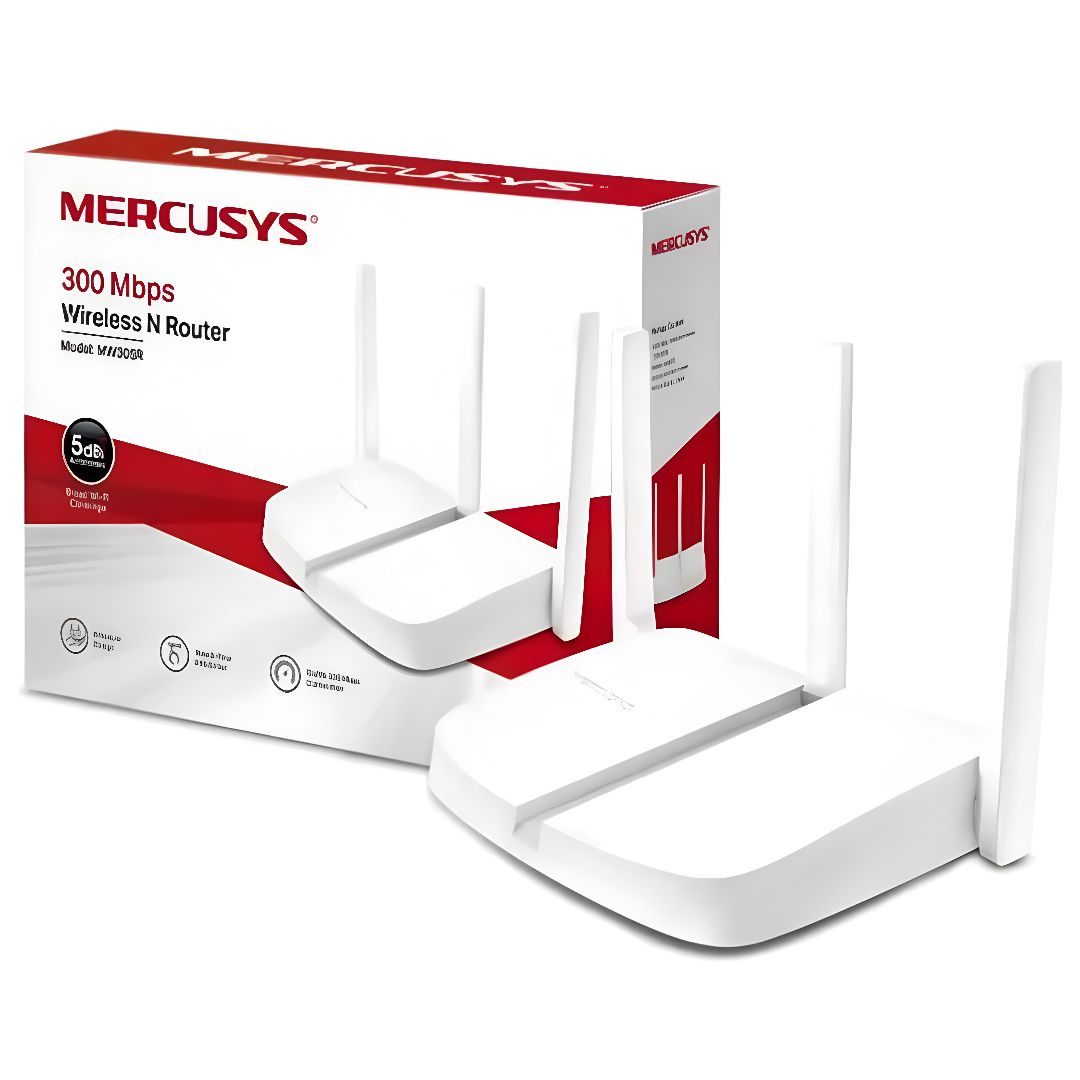 MW306R Mercusys MW306R V1 - Wireless router 3-port switch - Wi-Fi - 2.4 GHz