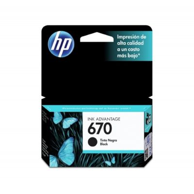 HP INK 670 BLACK