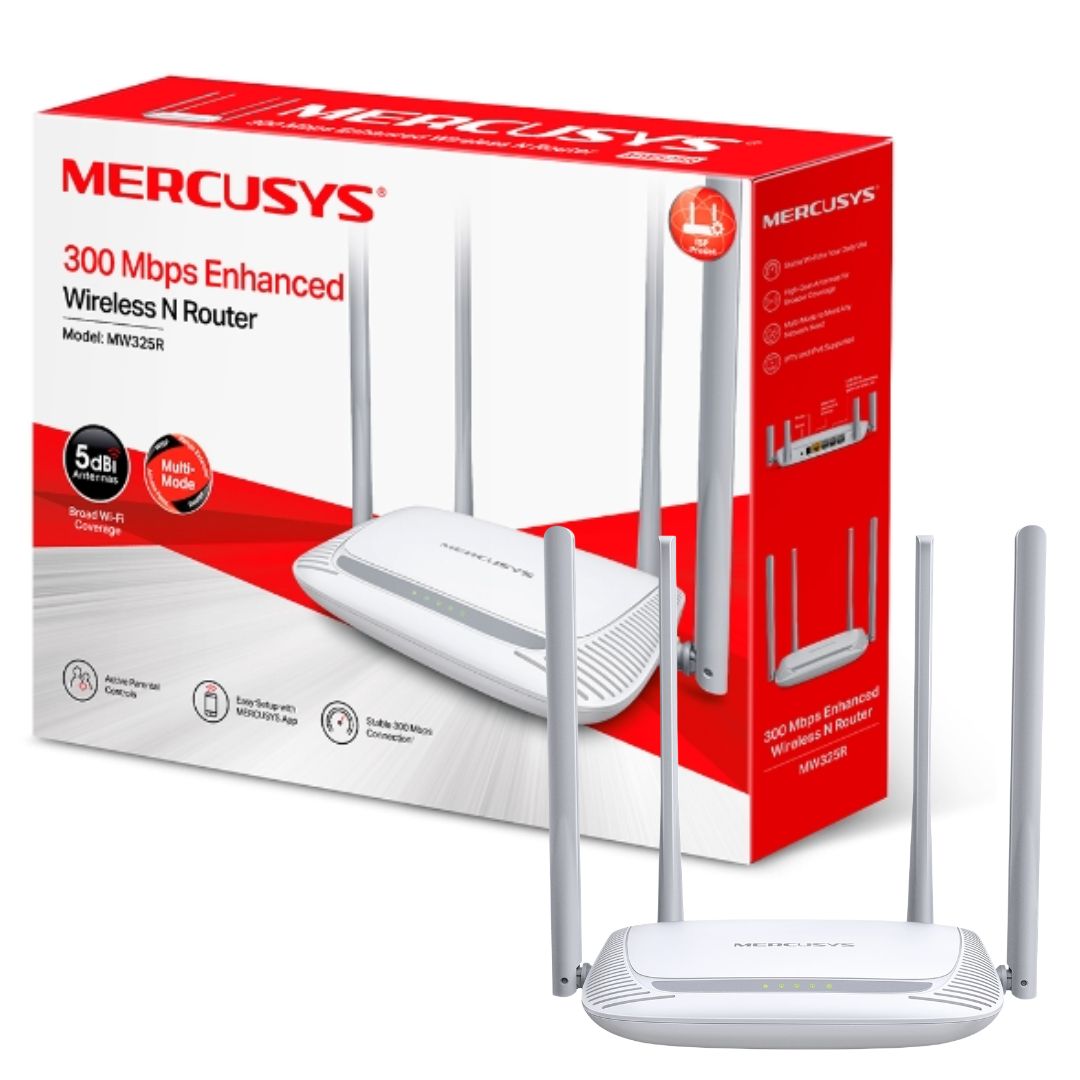 Mercusys MW325R Enhanced Wireless N - Wireless router 2.4 GHz