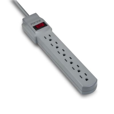 FSP-601UL AU130FOR05 Forza FSP Series FSP-601UL - Surge protector - AC 110 V - 1875 Watt - output connectors: 6 - gray