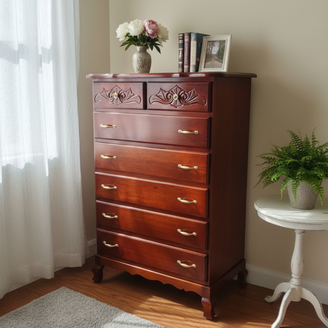 7 DRAW CHESTER DRAWER (BROWN)