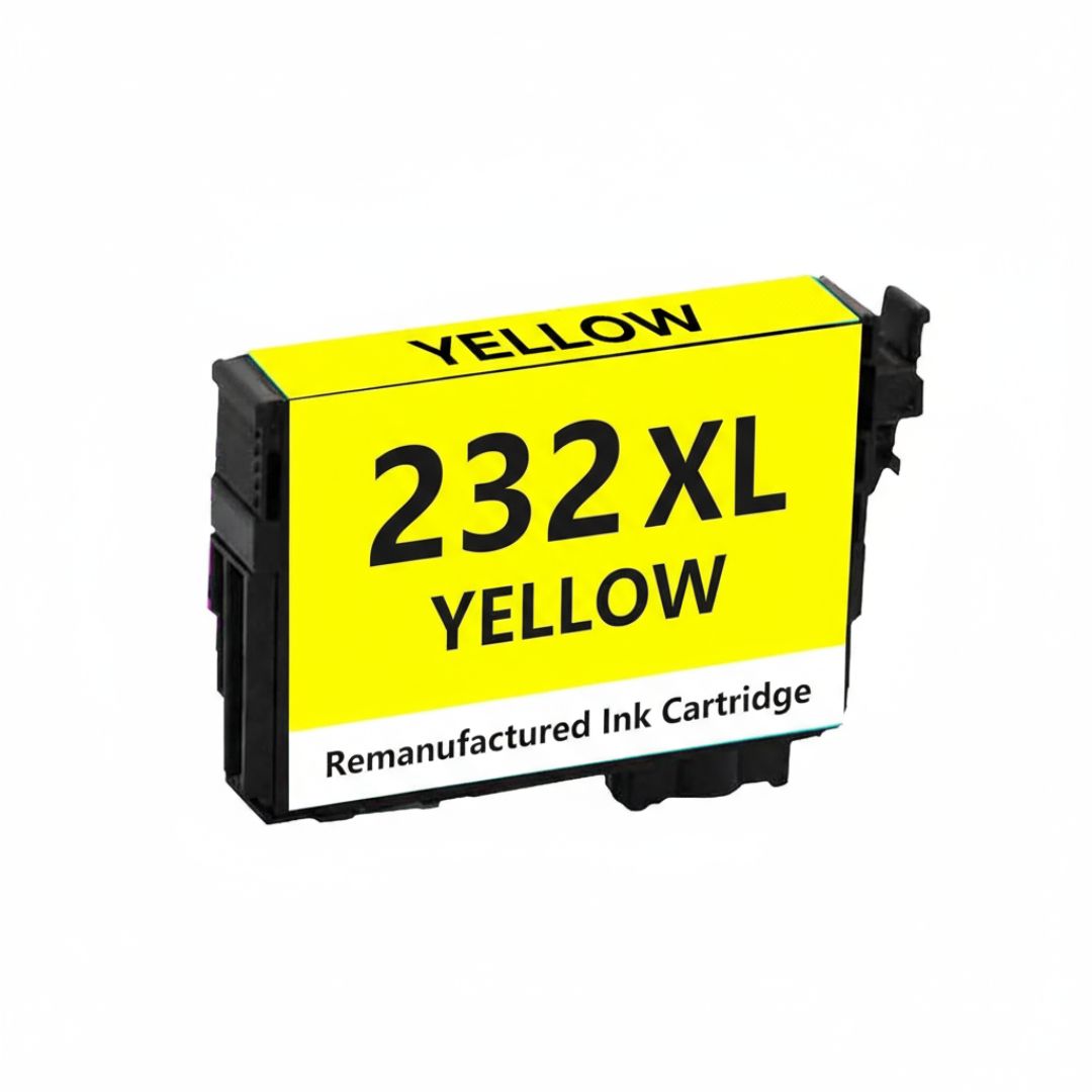 Epson 232XL Ink Cartridges Yellow (Remanufactured)