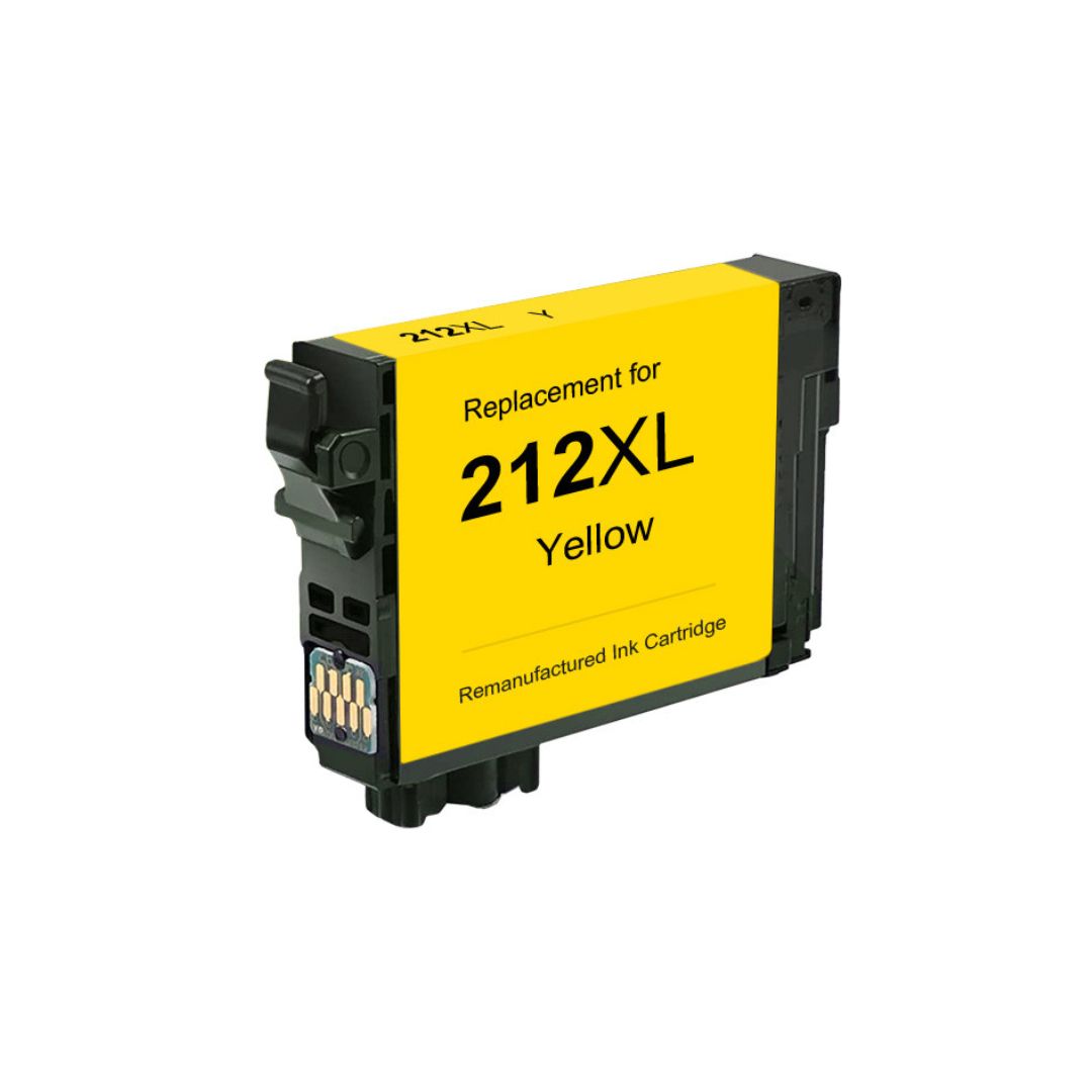 212XL Ink Cartridges Yellow (Remanufactured)