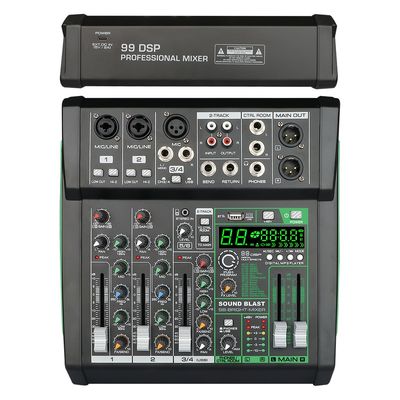 SB-BRIGHT-MIXER SOUND BLAST 6-CHANNEL 99 DSP DIGITAL MULTI EFFECTS