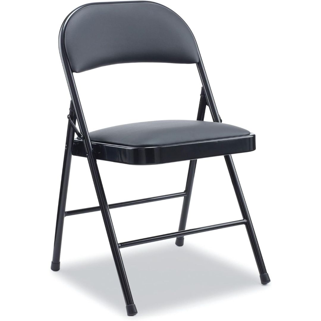 JB-08-12  FOLDING CHAIR (BLACK)