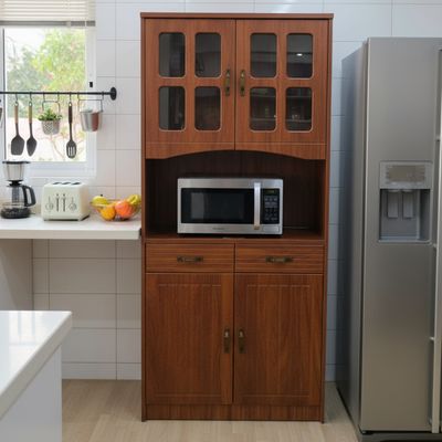 JB-08-54   MICROWAVE STAND (DIMENSIONS: 31.5&quot;W*71&quot;H)