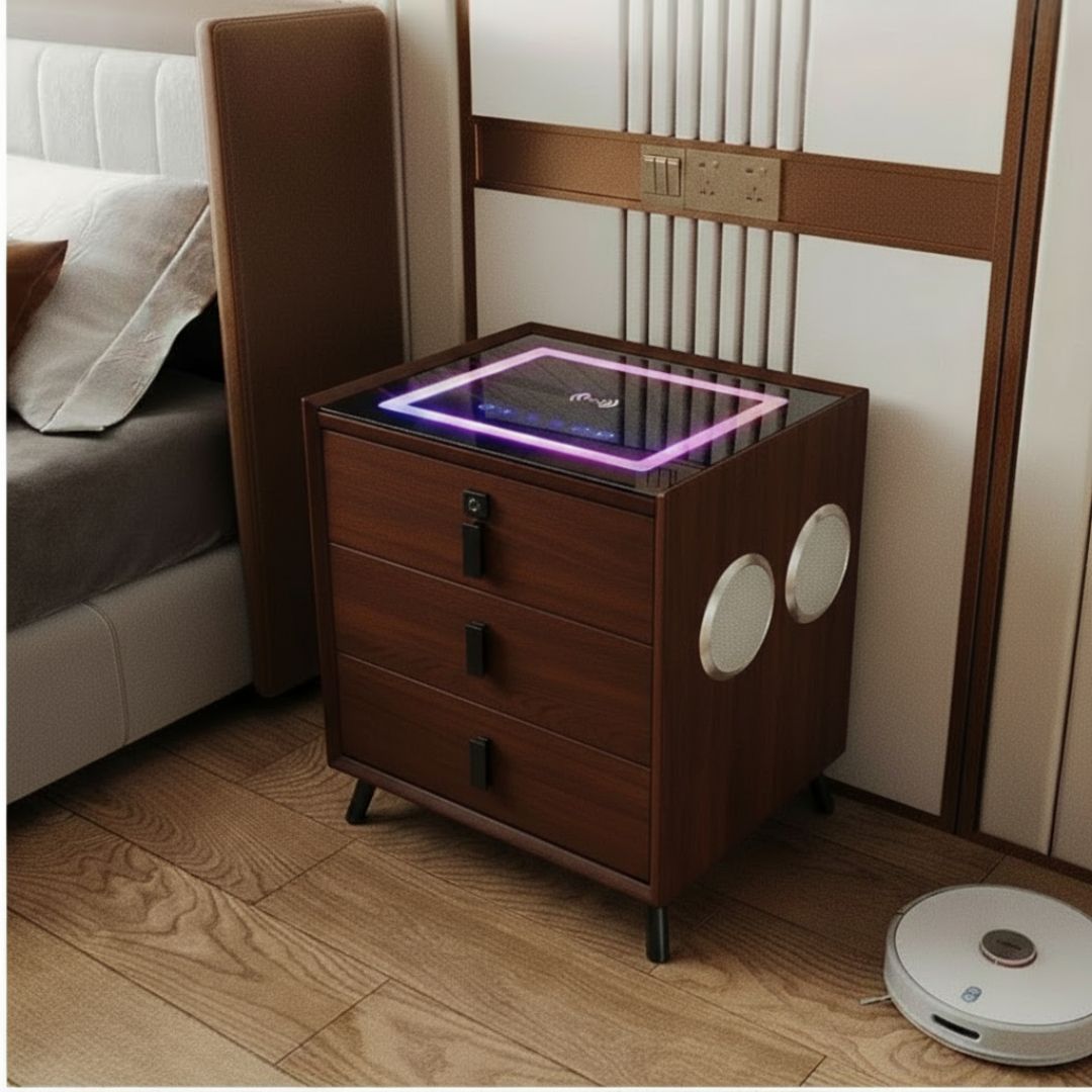 BSK121BST 3 TIER BEDSIDE CABINET
