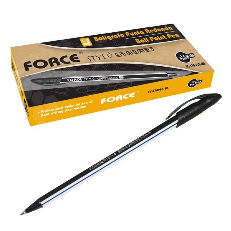 FORCE BALL POINT PEN MM-BLACK