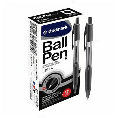 STUDMARK BLACK RETRACTABLE PEN