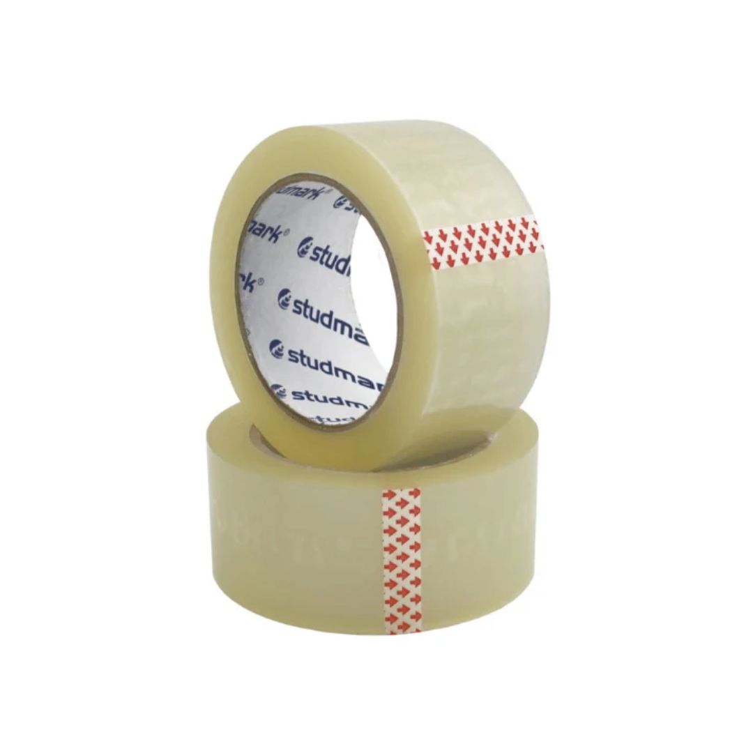 PACKAGING TAPE CLEAR STUDMARK 2X100