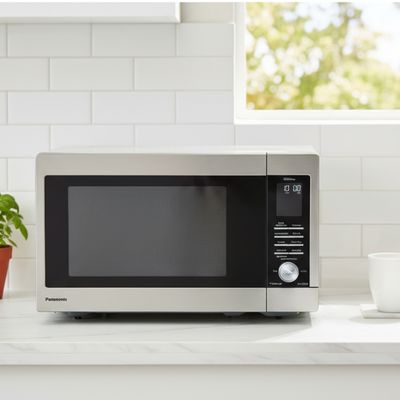 NN-CD66NS PANASONIC 1.3CU.FT. 37L MICROWAVE+AIR FRYER+BROILER (BROWN BOX)
