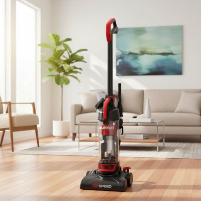 NEU102 EUREKA POWER CORDED VACUUM IN RED CLEANER