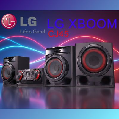 LG 750 WATTS COMPONENT SET CJ45 XBOOM