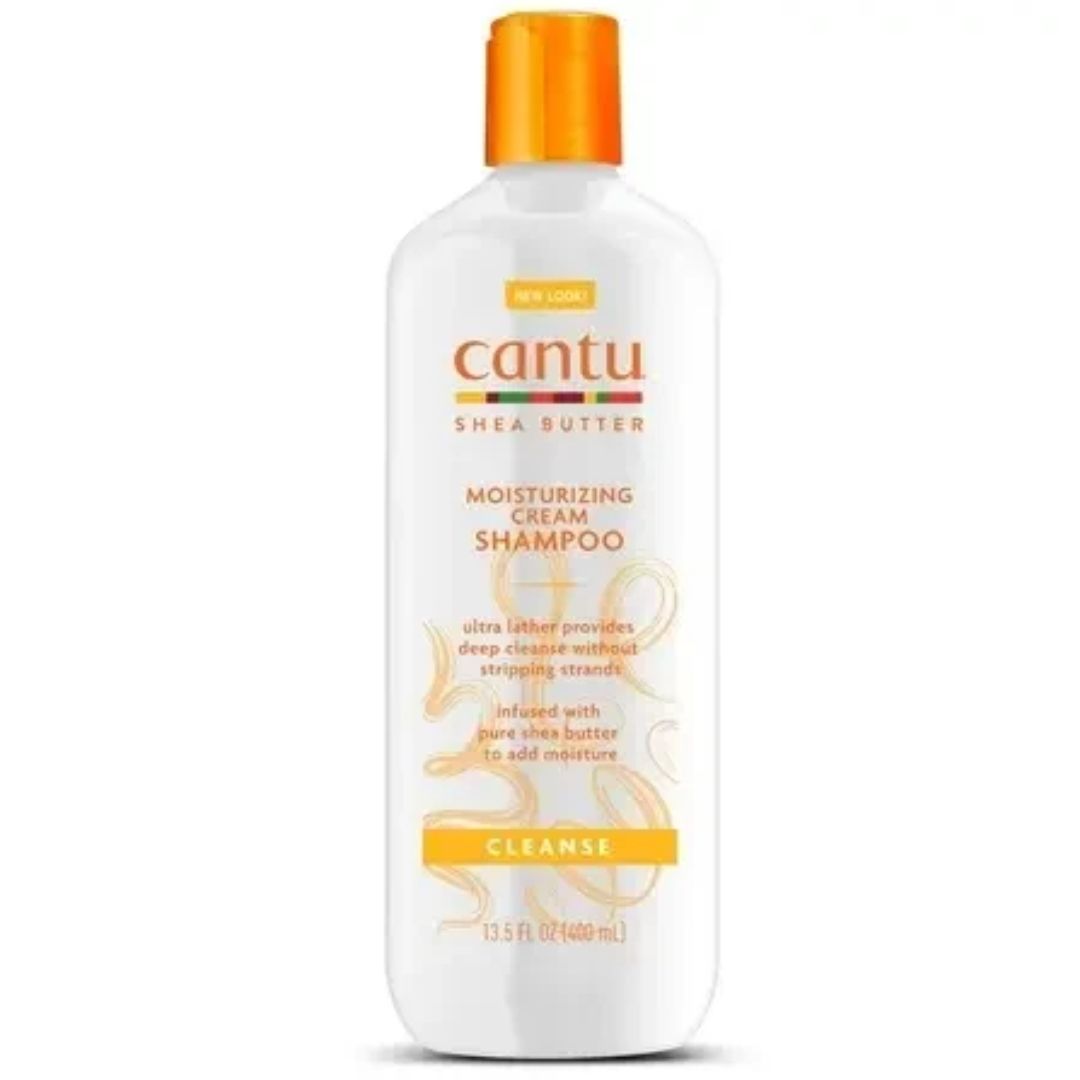 CANTU SHEA BUTTER MOISTURIZING CREAM SHAMPOO 400mL
