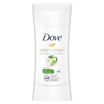 DOVE ADVANCED CARE COOL ESSENTIALS 48H NET WT 1.6 OZ 45G ANTIPERSPIRANT