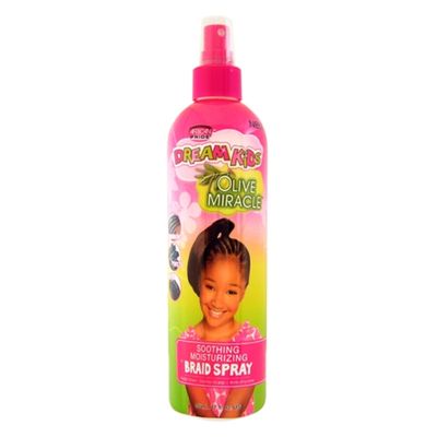 AFRICAN PRIDE DREAM KIDS OLIVE MIRACLE SOOTHING MOISTURIZING BRAID SPRAY 355ML
