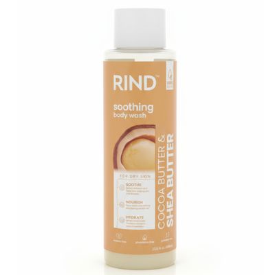 RIND SOOTHING COCOA BUTTER &amp; SHEA BUTTER BODY WASH