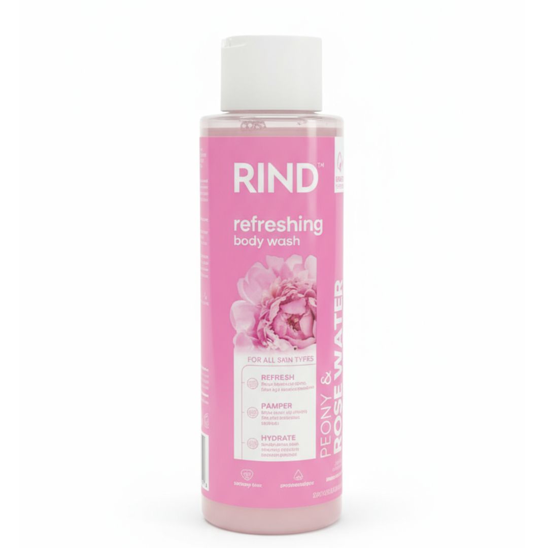 RIND REFRESHING PEONY &amp; ROSE WATER BODY WASH