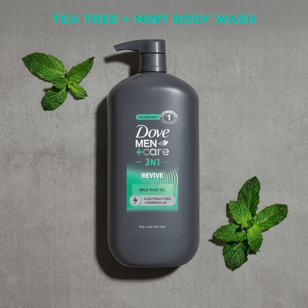 DOVE MEN + CARE 3N1 REVIVE WITH WILD MINT OIL 887ML