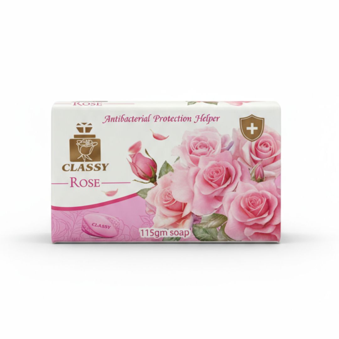 CLASSY ANTIBACTERIAL ROSE  BATH SOAP