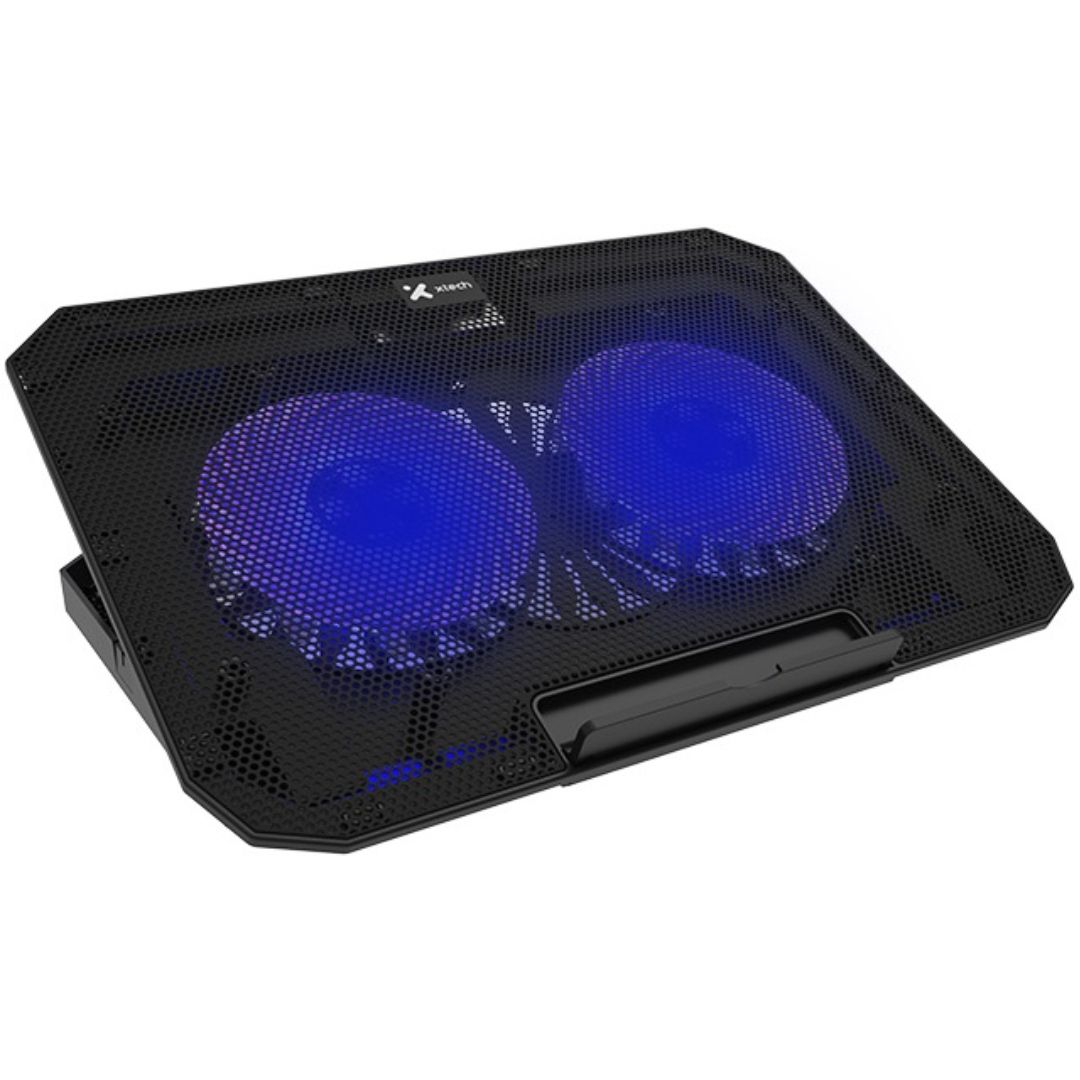 Xtech XTA-156 - Notebook stand - 15.6" black w blue LED