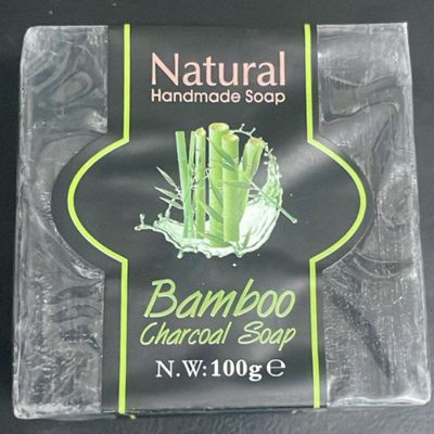 GL480-2  BAMBOO CHARCOAL NATURAL SOAP