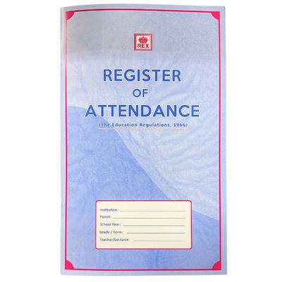 Attendance Book/Commerce Register