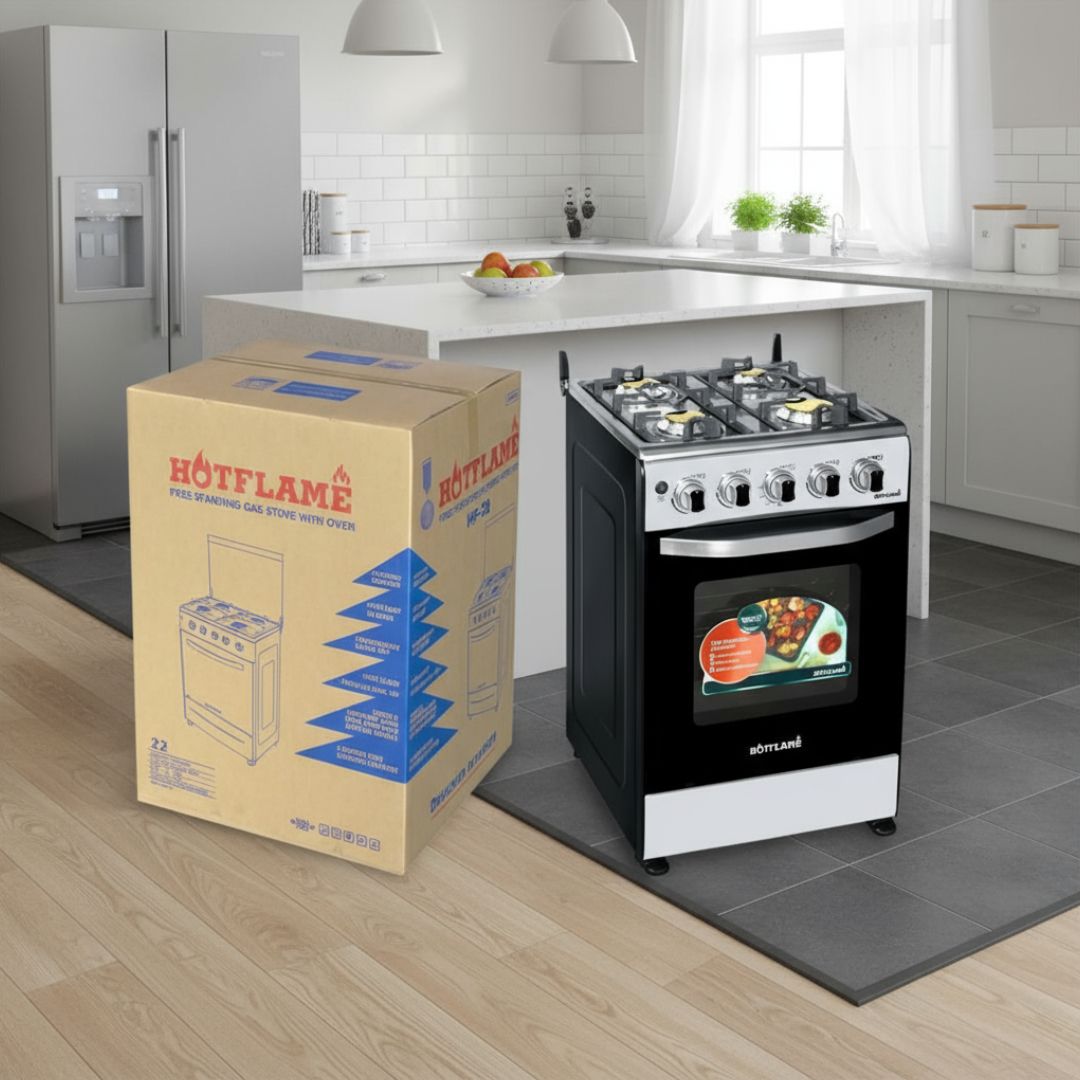 HF-22 HOTFLAME 4 BURNER GAS STOVE