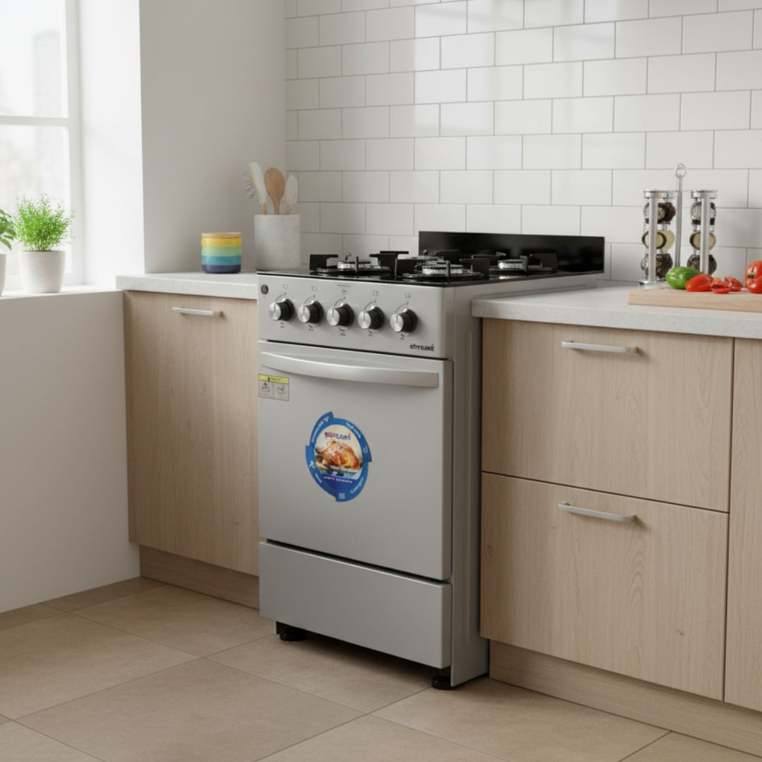 HF-2255 STANDING 4 BURNER GAS STOVE